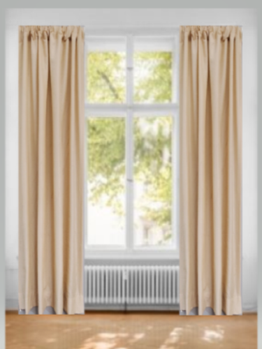 Custom made window curtains